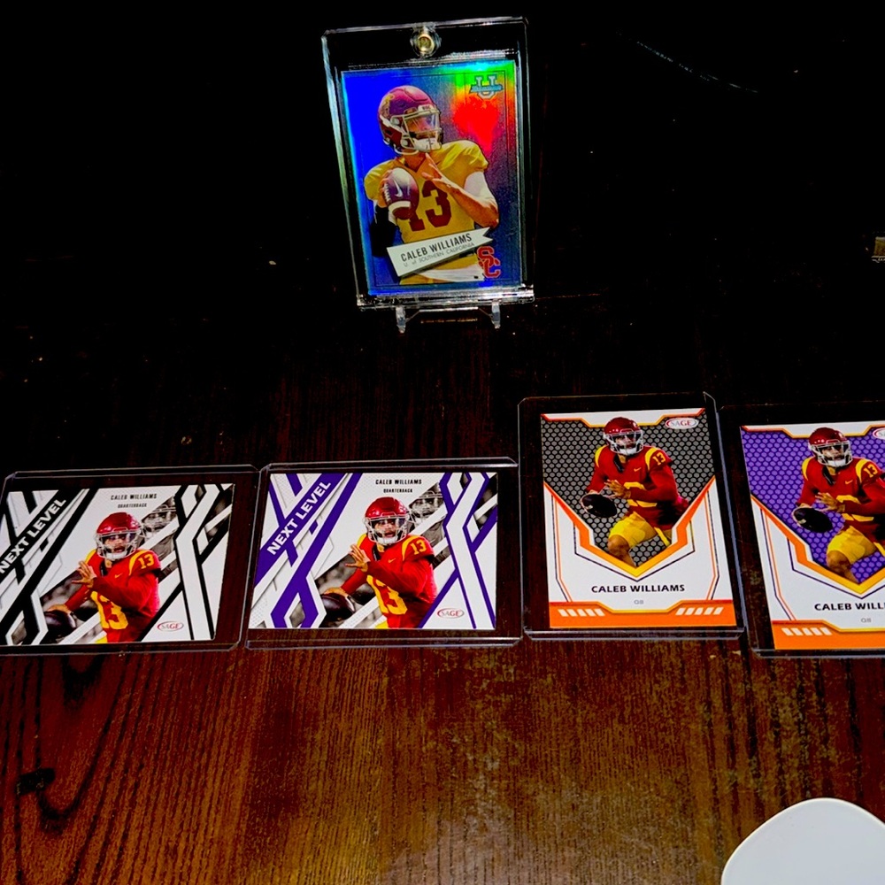 2024 Caleb Williams Poss ROTY Lot of RC Cards